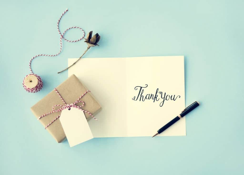 Thank You Thanks Gratitude Gift Appreciate Concept