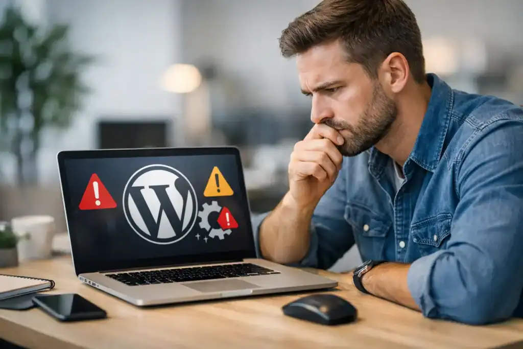 Någon som kan fixa WordPress-problem?