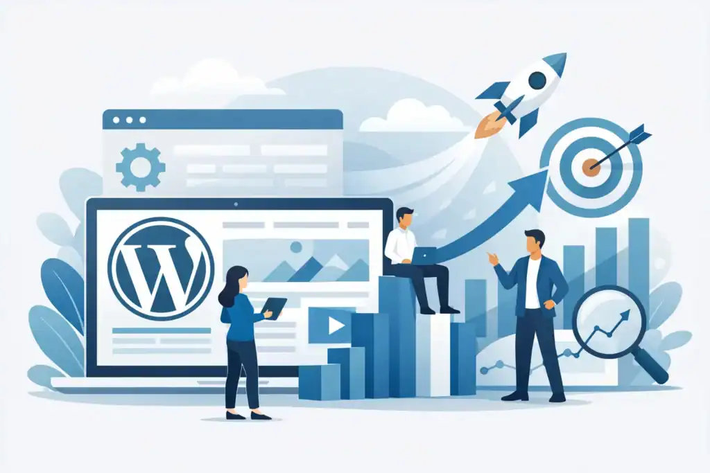 WordPress hemsida för företag som ger resultat