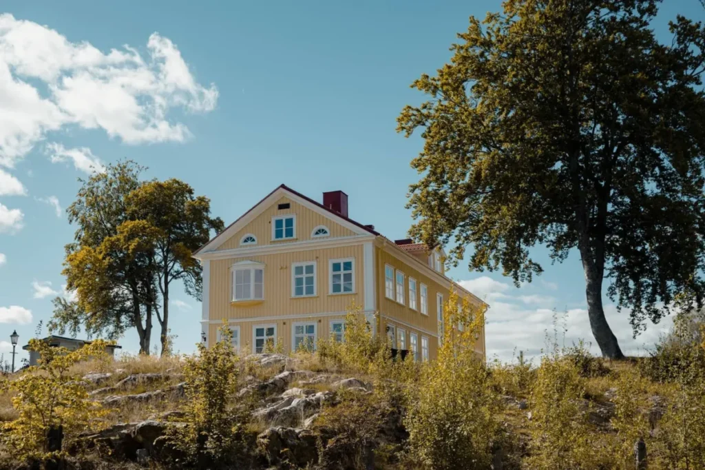Kontorshuset på Ulriksbergspromenaden 12A i Växjö