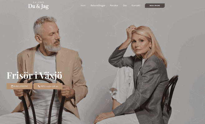 Salong du & jag webbplats